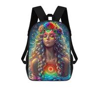 sinyumoney Mandala of The Heart Sacs À Dos, Sac À Dos Enfant, Sac D'école, Sac À Dos De Voyage Imprimé En 3D, Accessoire De Mode, Sac À Dos Imperméable Pour Enfants 17inch