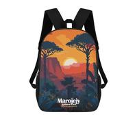 sinyumoney Marojejy National Park, Madagascar Sac À Dos Scolaire Pour Filles Et Garçons, Grande Capacité, Léger, Pour Enfants Et Étudiants 17inch