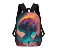sinyumoney Mars The Red Planet -2 Sacs À Dos, Sac À Dos Enfant, Sac D'école, Sac À Dos De Voyage Imprimé En 3D, Accessoire De Mode, Sac À Dos Imperméable Pour Enfants 17inch