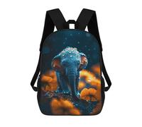 sinyumoney Micro Elephant Sacs À Dos Scolaires Pour Enfants, Sac D'école Imprimé En 3D Pour Garçons, Élèves Du Primaire Et Du Collège 17inch