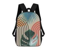 sinyumoney Minimalist Floral 47 Sacs À Dos Pour Enfants, Sac À Dos Scolaire, Sac À Dos Imprimé En 3D Pour Enfants, Sac À Dos De Voyage, Sac À Livres, Sac D'école Pour Enfants 17inch
