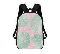 sinyumoney Minimalist Floral A18 Sac À Dos Scolaire Pour Filles Et Garçons, Grande Capacité, Léger, Pour Enfants Et Étudiants 17inch