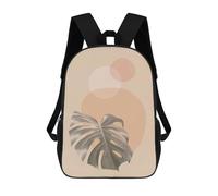 sinyumoney Minimalist Floral A54 Sacs À Dos Scolaires Pour Enfants, Sac D'école Imprimé En 3D Pour Garçons, Élèves Du Primaire Et Du Collège 17inch