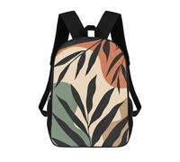 sinyumoney Minimalist Floral A63 Sac À Dos Scolaire Pour Filles Et Garçons, Grande Capacité, Léger, Pour Enfants Et Étudiants 17inch