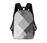 sinyumoney Modern Textures III Sac À Dos Scolaire Pour Enfants Imprimé En 3D, Idéal Pour Les Voyages Et Les Livres 17inch