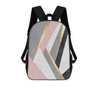 sinyumoney Modern Textures XII Sacs À Dos Pour Enfants, Cartables Imprimés En 3D, Sacs À Dos Pour Élèves Du Primaire Et Du Collège (garçons Et Filles) 17inch