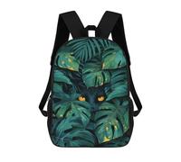 sinyumoney Monster in Monstera Sacs À Dos Scolaires Pour Enfants, Sac D'école Tendance, Sac D'école Imprimé En 3D Pour Garçons, Élèves Du Primaire Et Du Collège 17inch
