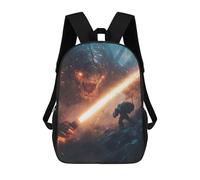 sinyumoney Monster Vs Soldier Sacs À Dos Imprimés En 3D Pour Enfants, Sacs D'école Tendance Pour Garçons, Sacs De Voyage, Sacs Scolaires Pour Élèves Du Primaire 17inch