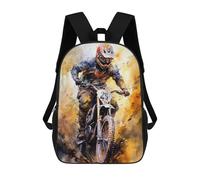 sinyumoney Motor Racing Sacs À Dos Décontractés Pour Enfants, Sacs D'école Pour Adolescents, Filles Et Garçons, Sacs À Dos Pour Livres 17inch