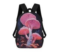 sinyumoney Mushrooms in Pink Sac À Dos Enfant, Cartable Pour Garçons Et Adolescents, Sac À Dos De Voyage, Sac À Dos Scolaire, Sac À Livres 17inch