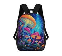 sinyumoney Mushrooms No2 Sac À Dos Pour Enfants, Impression 3D, Sac D'école Pour Garçons Et Filles, Sac À Dos Tendance Et Décontracté Pour Écoliers 17inch