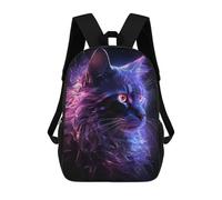 sinyumoney Mystical Cat Sac À Dos Enfant, Sac À Dos Anime, Grand Sac À Dos Enfant, Sac À Dos Imprimé En 3D Pour Enfants, Cartable, Cartable Pour Garçons Et Filles 17inch