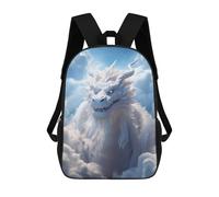sinyumoney Mystical Cloud Dragon Sacs À Dos Scolaires Pour Enfants, Sac D'école Imprimé En 3D Pour Garçons, Élèves Du Primaire Et Du Collège 17inch