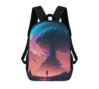 sinyumoney Mystical Cosmic Gateway -1 Sacs À Dos, Sac À Dos Enfant, Sac D'école, Sac À Dos De Voyage Imprimé En 3D, Accessoire De Mode, Sac À Dos Imperméable Pour Enfants 17inch