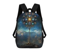 sinyumoney Mystical Tree of Orbs Sacs À Dos Scolaires Pour Enfants, Sac D'école Imprimé En 3D Pour Garçons, Élèves Du Primaire Et Du Collège 17inch
