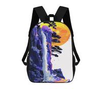 sinyumoney Nature And Panda Sacs À Dos Imprimés En 3D Pour Enfants, Sacs D'école Tendance Pour Garçons, Élèves Du Primaire Et Du Collège 17inch