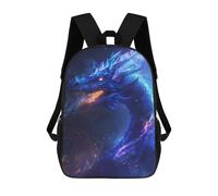 sinyumoney Neon Dragon Art Sac À Dos Imprimé En 3D, Sac D'école Décontracté Et Tendance Pour Enfants, Sac D'école Pour Garçons, Collégiens 17inch