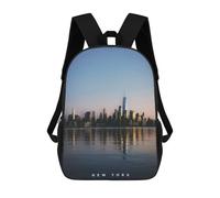 sinyumoney New York Sac À Dos Scolaire Pour Filles Et Garçons, Sac À Dos Avec Poche, Sac À Dos Tendance Pour Enfants 17inch