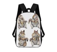 sinyumoney Nuts About Ice Cream Sacs À Dos Pour Enfants, Sac À Dos Scolaire, Sac À Dos Imprimé En 3D Pour Enfants, Sac À Dos De Voyage, Sac À Livres, Sac D'école Pour Enfants 17inch