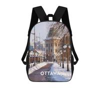 sinyumoney OTTAWA 5 Sacs À Dos Pour Garçons, Cartables Imprimés En 3D, Sacs À Dos De Voyage Tendance Pour Garçons (primaire, Collège) 17inch