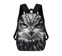 sinyumoney Owl Animals Sacs À Dos Imprimés En 3D Pour Enfants, Sacs D'école Tendance Pour Garçons, Élèves Du Primaire Et Du Collège 17inch