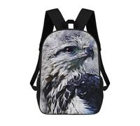 sinyumoney Paint Eagle Sacs À Dos Scolaires Pour Enfants, Sac D'école Imprimé En 3D Pour Garçons, Élèves Du Primaire Et Du Collège 17inch