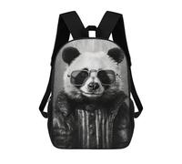 sinyumoney Panda Animal Sac À Dos Scolaire Pour Filles Et Garçons, Avec Poche, Sac À Dos Tendance Pour Enfants 17inch