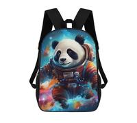 sinyumoney Panda Astronaut in Space Sac À Dos Enfant, Sac À Dos Anime, Grand Sac À Dos Enfant, Sac À Dos Imprimé En 3D Pour Enfants, Cartable, Cartable Pour Garçons Et Filles 17inch