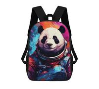 sinyumoney Panda Astronaut Space Suit-2 Sacs À Dos Pour Enfants, Sac À Dos Scolaire Imprimé En 3D Pour Enfants, Sac À Dos De Voyage, Sac À Livres Pour Enfants 17inch Sac D'école