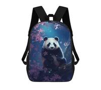 sinyumoney Panda Cherry Tree Sac À Dos Scolaire Imprimé En 3D Pour Enfants, Sac À Dos De Voyage Tendance Et Décontracté Pour Écoliers 17inch