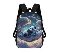 sinyumoney Panda Dreams in Clouds Sac À Dos En Peluche À Motif Dessin Animé, Sac À Dos 3D Pour Enfants, Idée Cadeau D'anniversaire Pour Garçons Et Filles 17inch