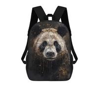 sinyumoney Panda Fantasy Genre Sac À Dos Scolaire Imprimé En 3D, Sac À Dos Décontracté Pour Enfants, Sac D'école Imprimé En 3D Pour Garçons, Primaire Et Collège 17inch