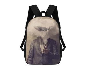 sinyumoney Perhaps I Am Myself Again Sac À Dos Enfant Tendance Et Amusant, Sac À Dos Pour Garçons Et Adolescents, Sac D'école Imprimé En 3D Pour Garçons 17inch