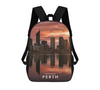 sinyumoney Perth Australia Sac À Dos Scolaire Pour Filles Et Garçons, Grand Sac À Dos Léger Pour Enfants Et Étudiants 17inch