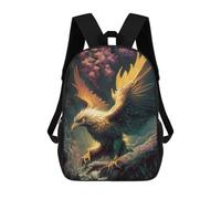 sinyumoney Phoenix Bird Cuddly Sac À Dos Scolaire Imprimé En 3D Pour Garçons Et Filles, Sac À Dos Pour Ordinateur Portable Pour Enfants/étudiants/adultes 17inch