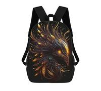 sinyumoney Phoenix Bird Sac À Dos Scolaire Pour Enfants Imprimé En 3D, Idéal Pour Les Voyages Et Les Livres 17inch