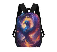 sinyumoney Phoenix Rising Mythical Artwork -2 Sac À Dos Imprimé Pour Enfants, Sac D'école, Sac De Voyage Pour Adultes Et Enfants 17inch