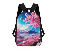 sinyumoney Pink Tree Sacs À Dos Scolaires Pour Enfants, Sac D'école Tendance, Sac D'école Imprimé En 3D Pour Garçons, Élèves Du Primaire Et Du Collège 17inch