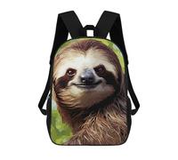 sinyumoney Pixel Art Cute Sloth Sacs À Dos Pour Enfants, Sac D'école Imprimé En 3D, Cartable Pour Enfants, Sac De Voyage, Sac À Dos Garçon Fille, Sac D'école Pour Enfants 17inch