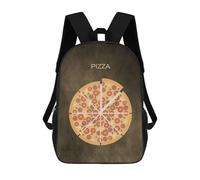 sinyumoney Pizza Sacs À Dos Pour Enfants, Sac D'école Imprimé En 3D, Cartable Pour Enfants, Sac De Voyage, Sac À Dos Garçon Fille, Sac D'école Pour Enfants 17inch