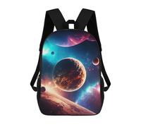 sinyumoney Planet In Galaxy Sacs À Dos Scolaires Pour Enfants, Cartables Imprimés En 3D, Sacs D'école Tendance Pour Garçons, Élèves Du Primaire Et Du Collège 17inch