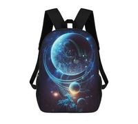 sinyumoney Planet Of Alien Sac À Dos, Cartable Imprimé En 3D, Sac À Goûter, Sac À Dos De Voyage, Sac À Dos Entre Amis, Sac À Dos Scolaire Pour Filles Et Garçons 17inch