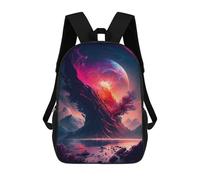 sinyumoney Planetary Tree Aurora Sac À Dos Enfant, Cartable, Sac D'école, Motif Dessin Animé 3D, Sac Pour Ordinateur Portable, Pour Garçons Et Filles 17inch