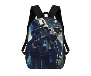 sinyumoney Point Blank Sacs À Dos Imprimés En 3D Pour Enfants, Sacs D'école Tendance Pour Garçons, Sacs De Voyage, Sacs Scolaires Pour Élèves Du Primaire 17inch