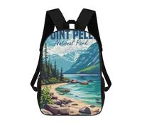 sinyumoney Point Pelee National Park Sacs À Dos Pour Enfants, Sac D'école Imprimé En 3D, Cartable Pour Enfants, Sac De Voyage, Sac À Dos Garçon Fille, Sac D'école Pour Enfants 17inch