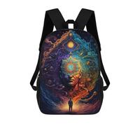 sinyumoney Portal to The Multiverse Sac À Dos Pour Garçons Et Adolescents, Sacs À Dos Pour Filles, Sacs À Dos Pour Tout-petits, Sacs À Livres Pour L'école Primaire Et Le Collège 17inch