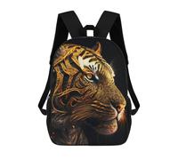 sinyumoney Portrait Mystic Tiger Sac À Dos Imprimé En 3D Pour Garçons, Sac D'école Grande Capacité, Sac De Voyage, Sac À Livres, Sac D'école Pour Garçons, Mochila 17inch