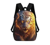 sinyumoney Powerful Energy Tiger Sac À Dos Scolaire Imprimé En 3D Pour Garçons Et Filles, Sac À Dos Pour Ordinateur Portable Pour Enfants/étudiants/adultes 17inch