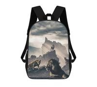 sinyumoney Pride Rock Sac À Dos Imprimé En 3D Pour Enfants, Sac À Dos Scolaire, Sac À Dos De Voyage Pour Enfants, Sac À Livres Grande Capacité, Sac À Dos Pour Enfants 17inch