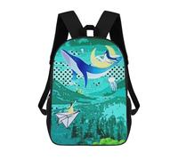 sinyumoney Projects 41 Sac À Dos Imprimé En 3D Pour Enfants, Sac D'école, Sac De Voyage Grande Capacité, Sac À Livres, Sac À Dos Pour Enfants 17inch